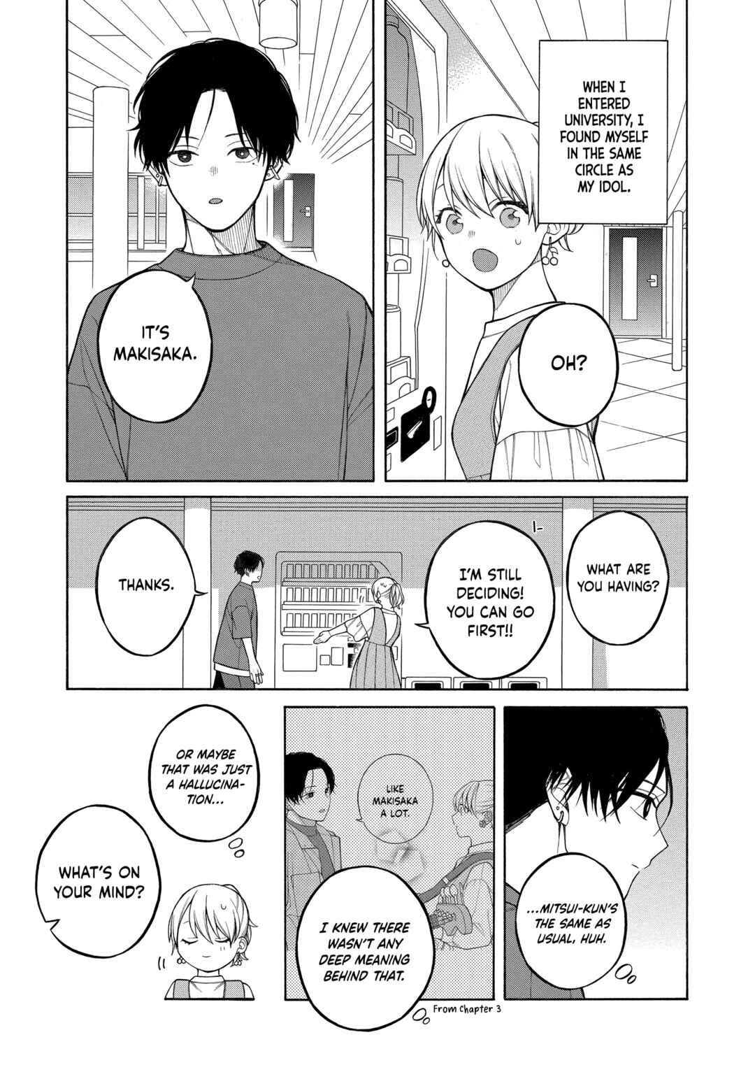 Page 1 Chapter 4 Oshi to Deaitakunai Joshidaisei
