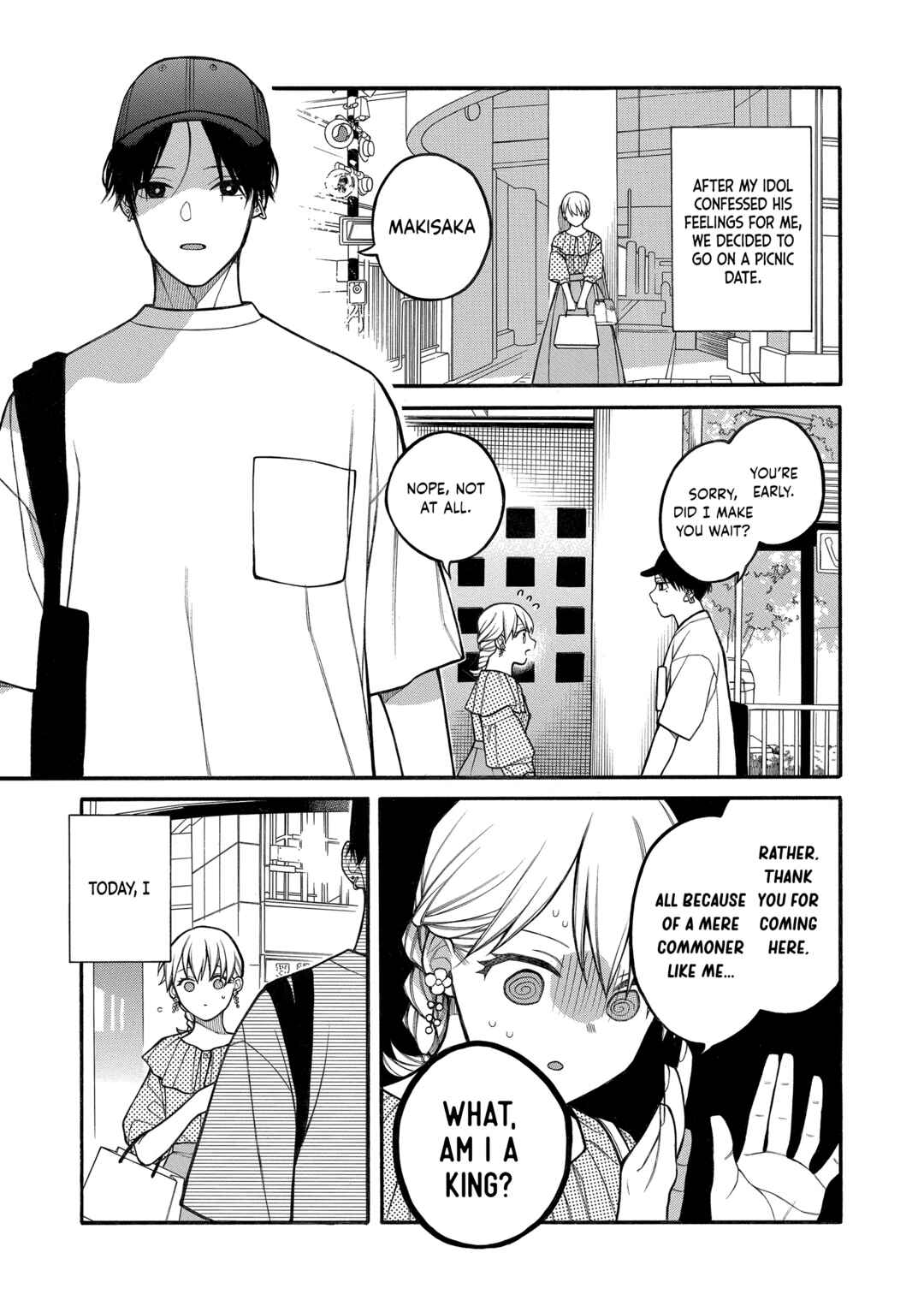 Page 1 Chapter 12 Oshi to Deaitakunai Joshidaisei