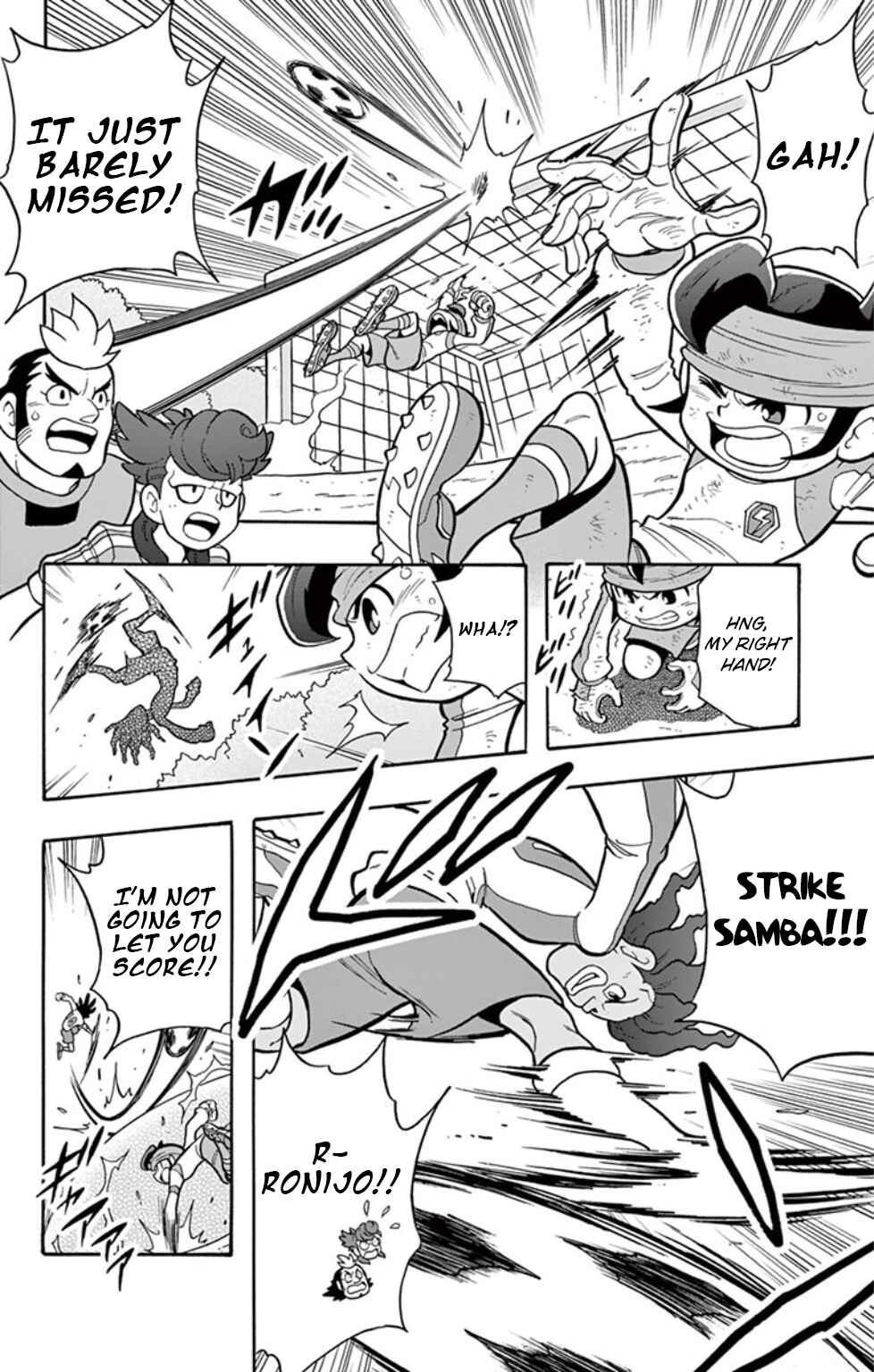 Page 10 Chapter 14 Inazuma Eleven: Baku Gaidenshuu