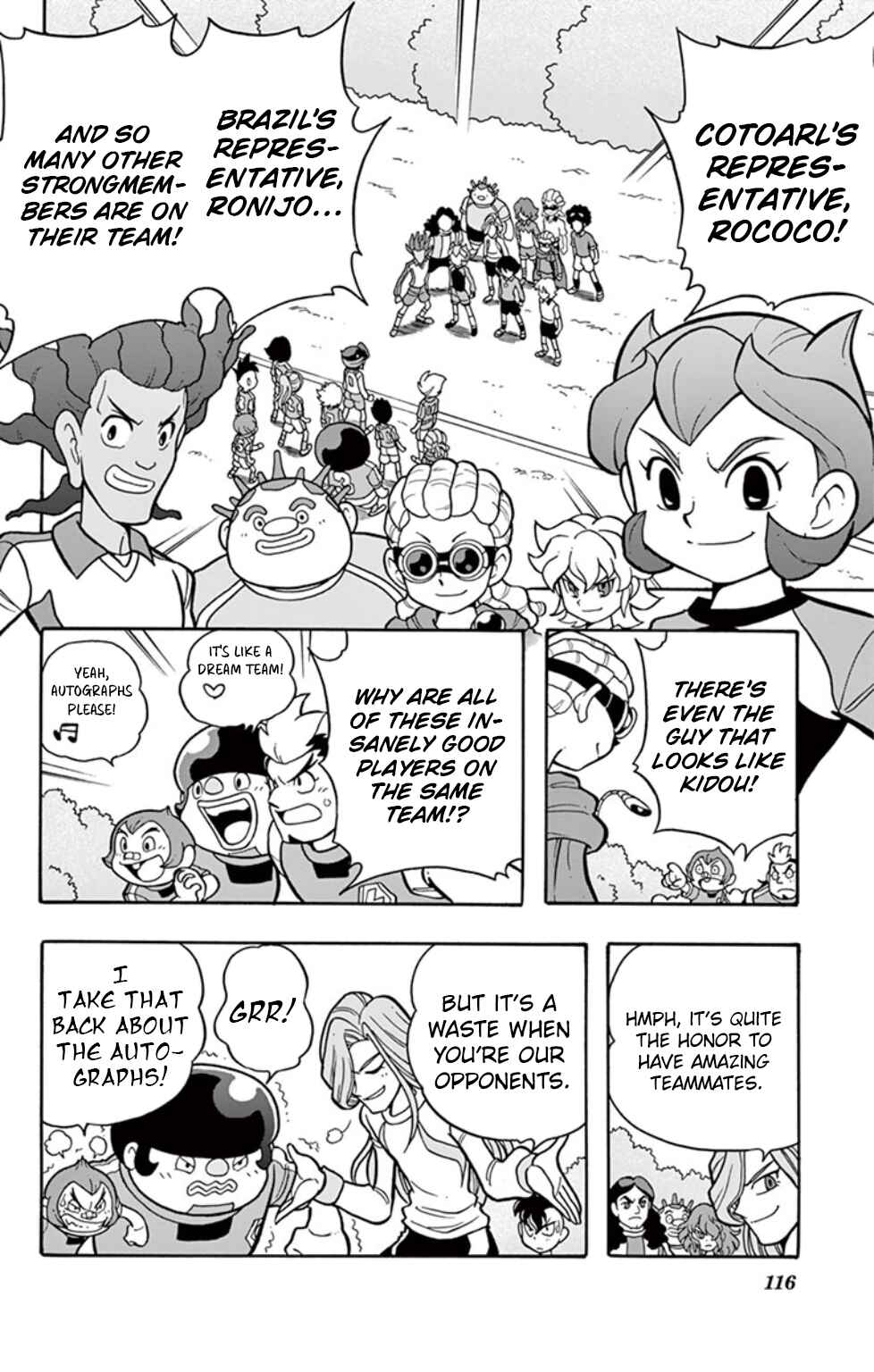 Page 4 Chapter 14 Inazuma Eleven: Baku Gaidenshuu
