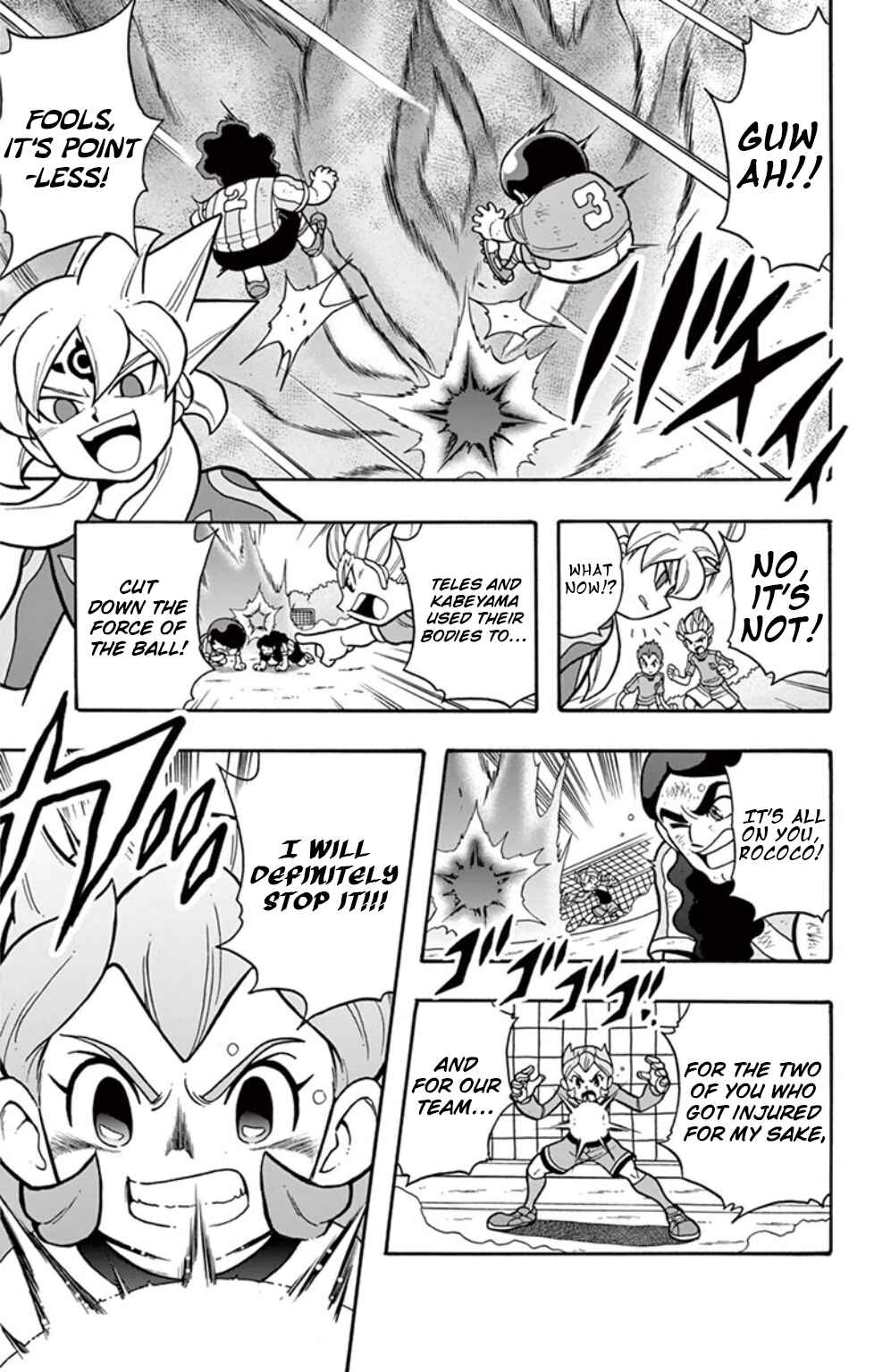 Page 11 Chapter 16 Inazuma Eleven: Baku Gaidenshuu