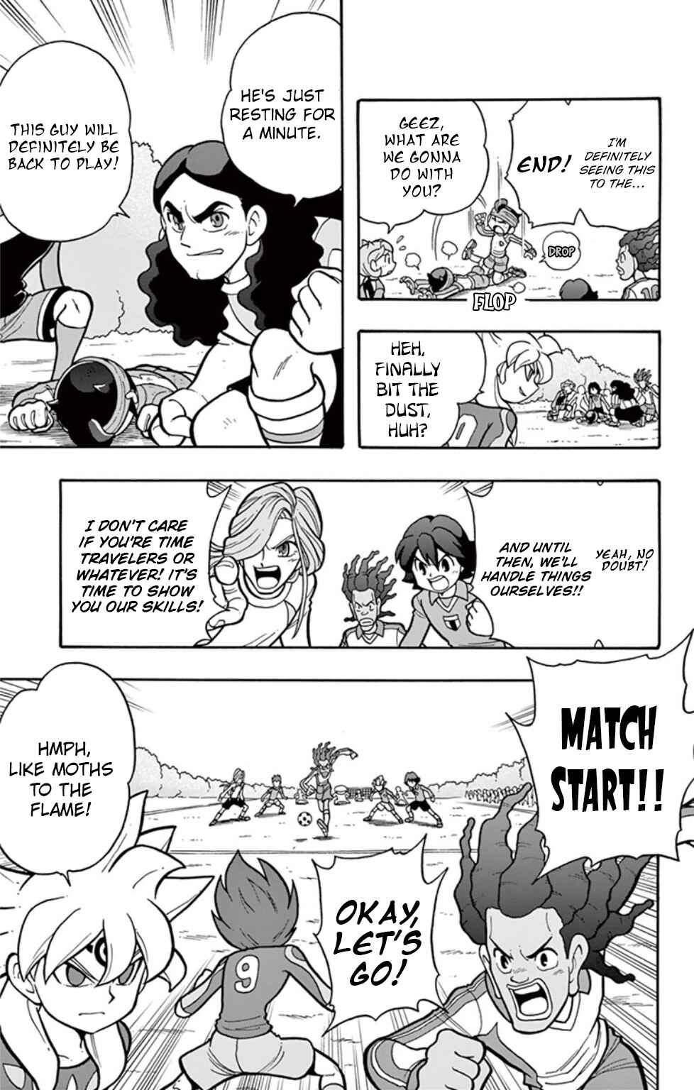 Page 3 Chapter 16 Inazuma Eleven: Baku Gaidenshuu