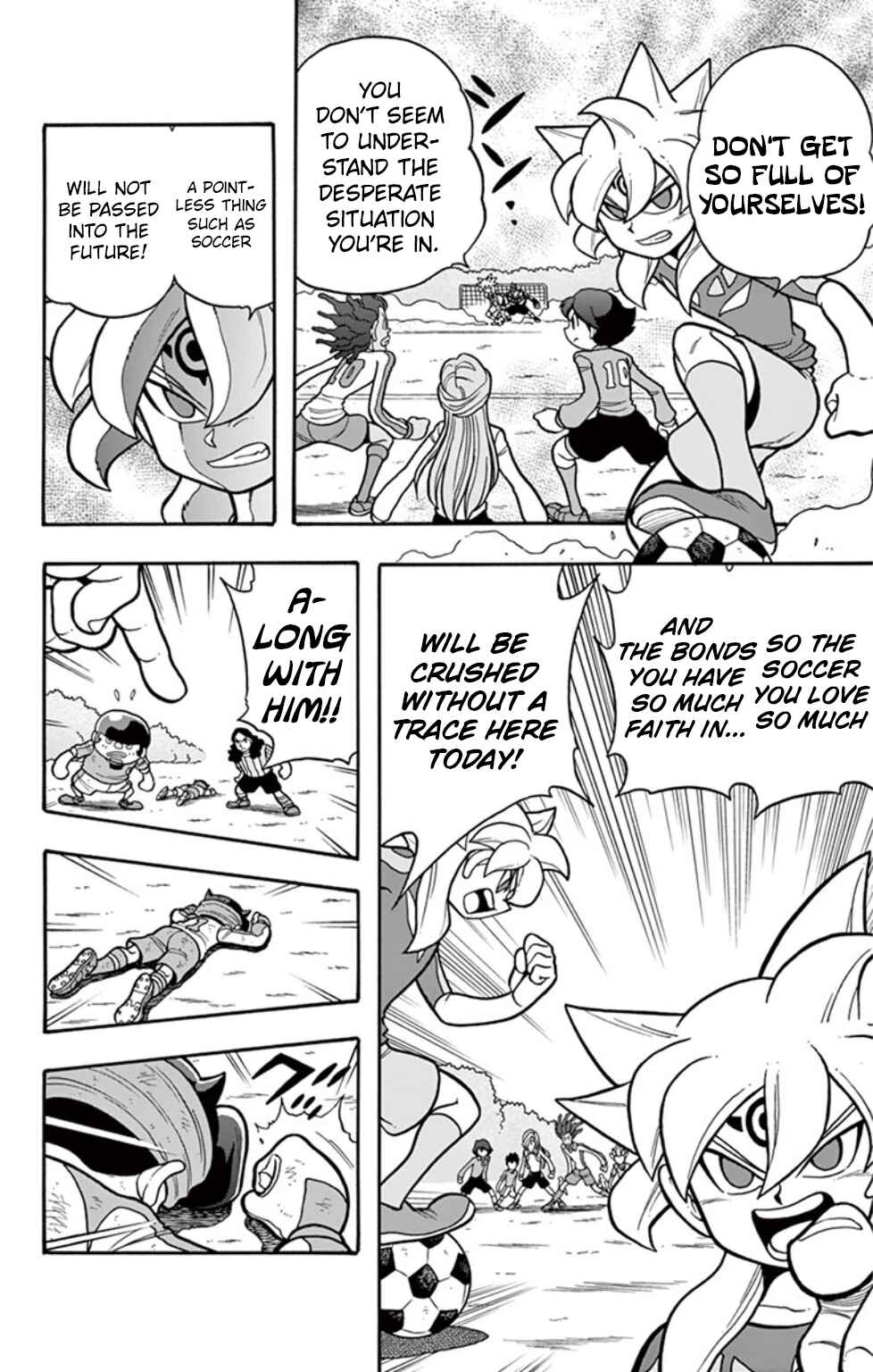 Page 8 Chapter 16 Inazuma Eleven: Baku Gaidenshuu