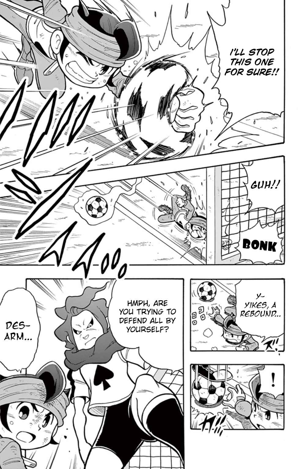 Page 13 Chapter 10 Inazuma Eleven: Baku Gaidenshuu