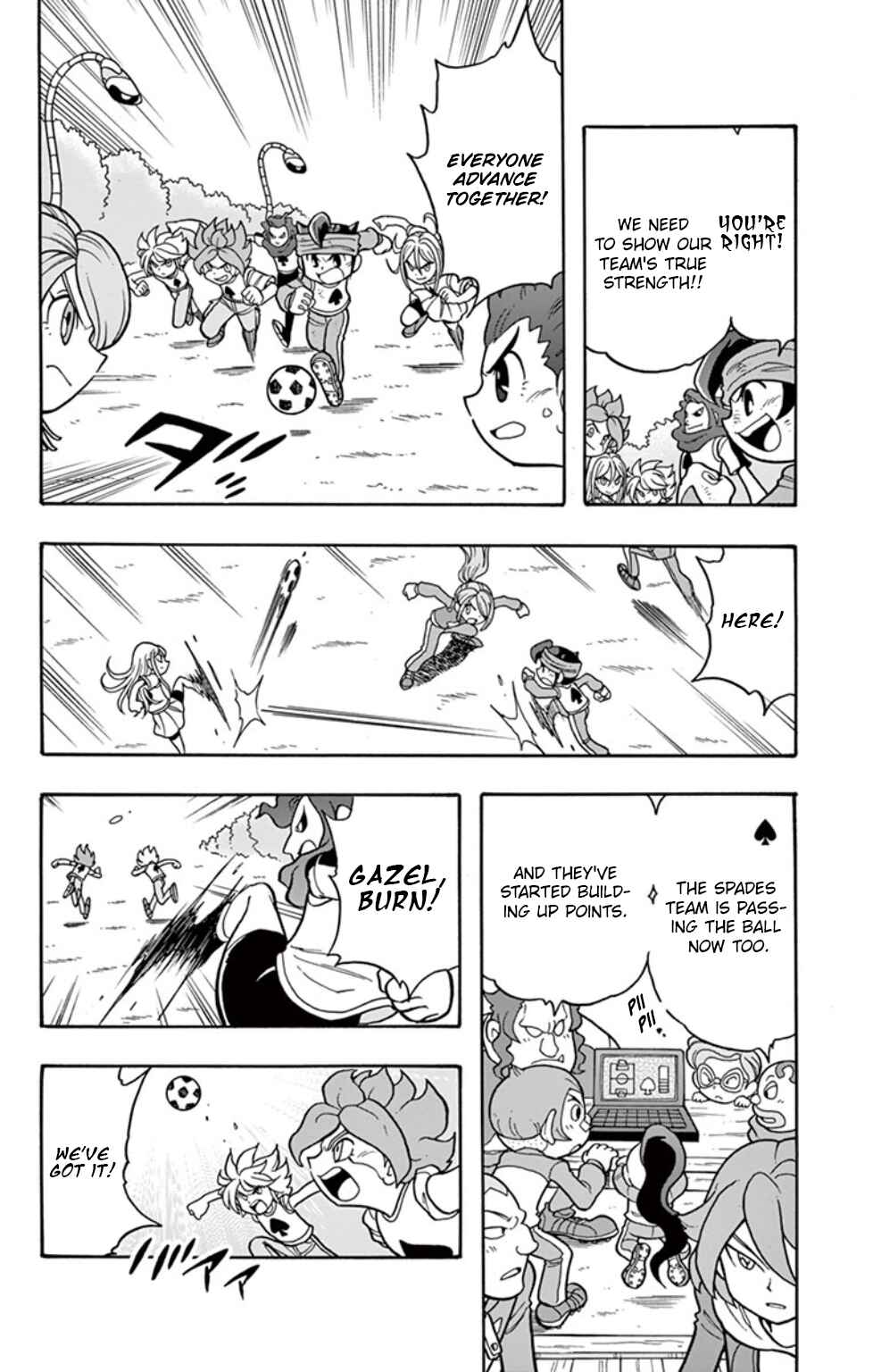 Page 14 Chapter 10 Inazuma Eleven: Baku Gaidenshuu