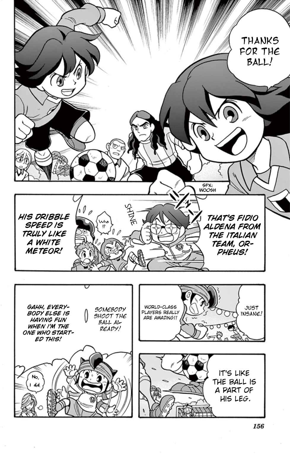 Page 12 Chapter 8 Inazuma Eleven: Baku Gaidenshuu