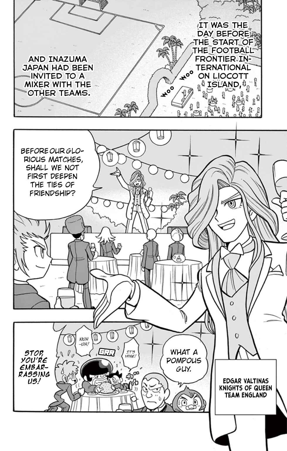Page 2 Chapter 8 Inazuma Eleven: Baku Gaidenshuu