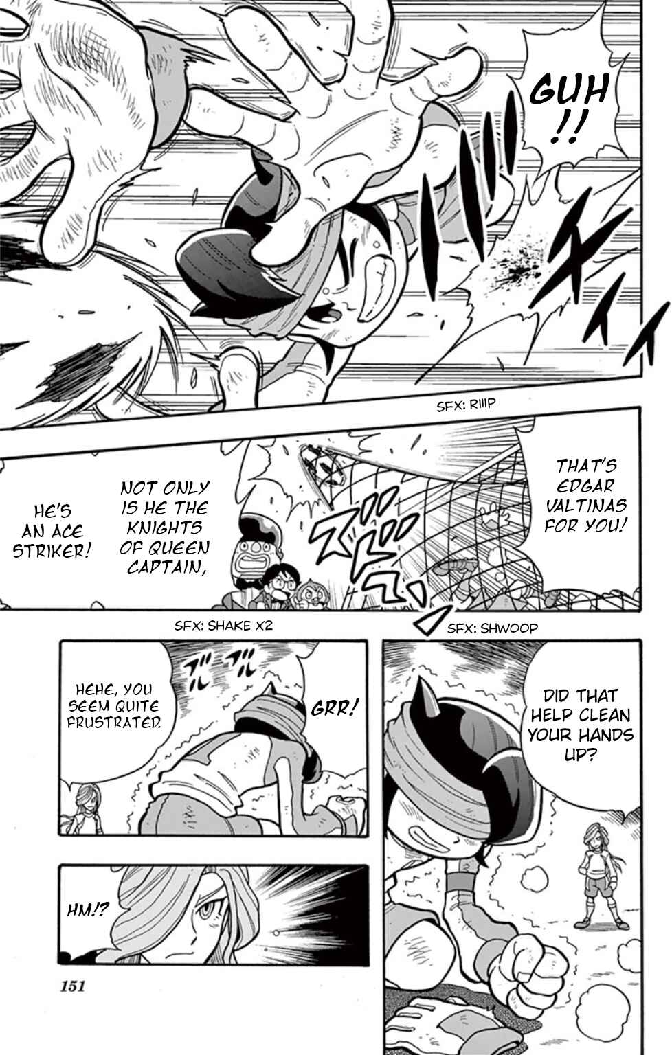 Page 7 Chapter 8 Inazuma Eleven: Baku Gaidenshuu