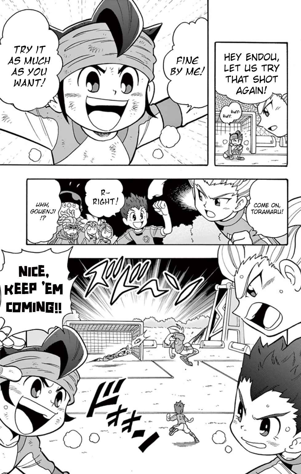 Page 18 Chapter 5 Inazuma Eleven: Baku Gaidenshuu