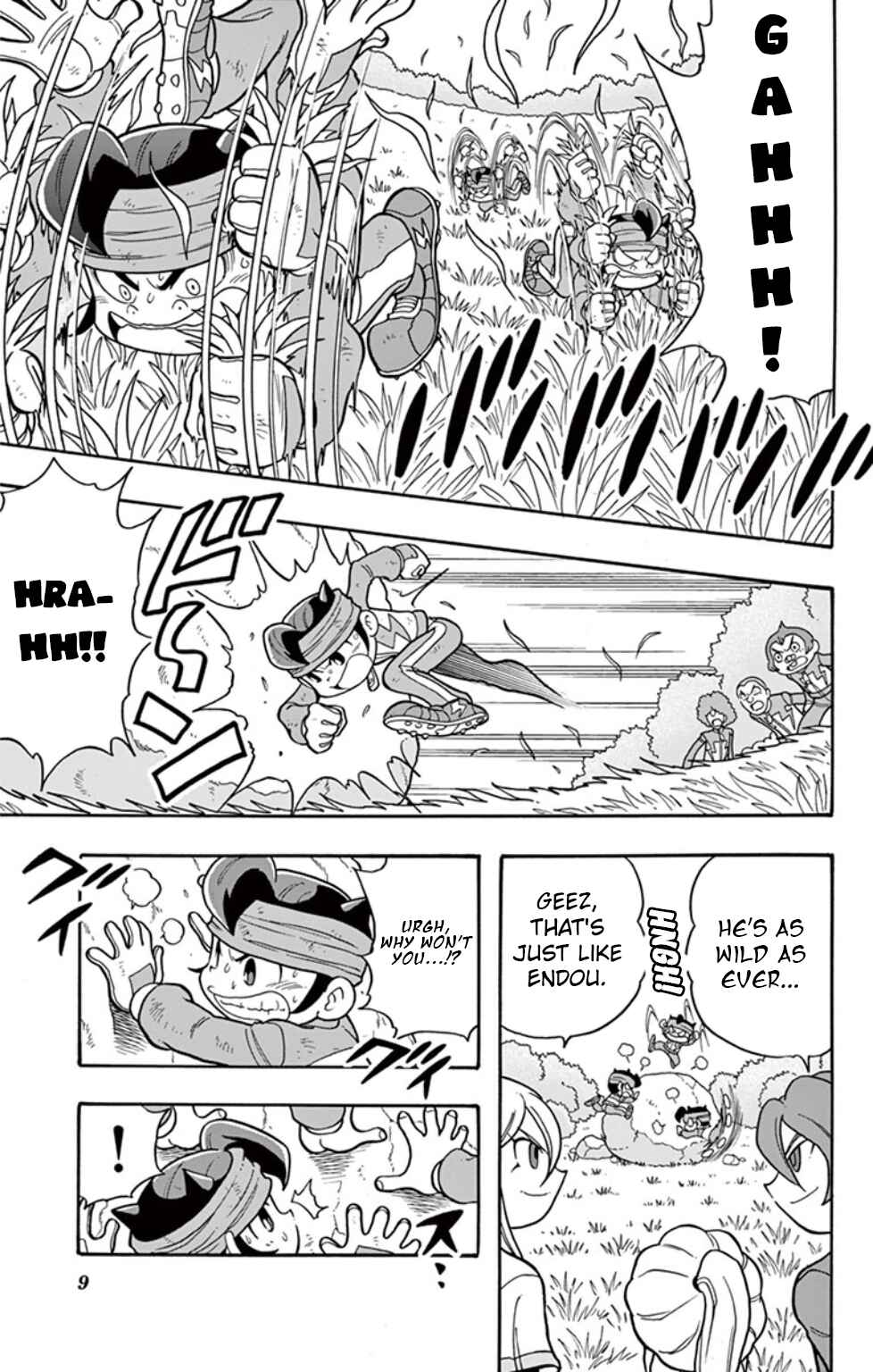 Page 10 Chapter 9 Inazuma Eleven: Baku Gaidenshuu