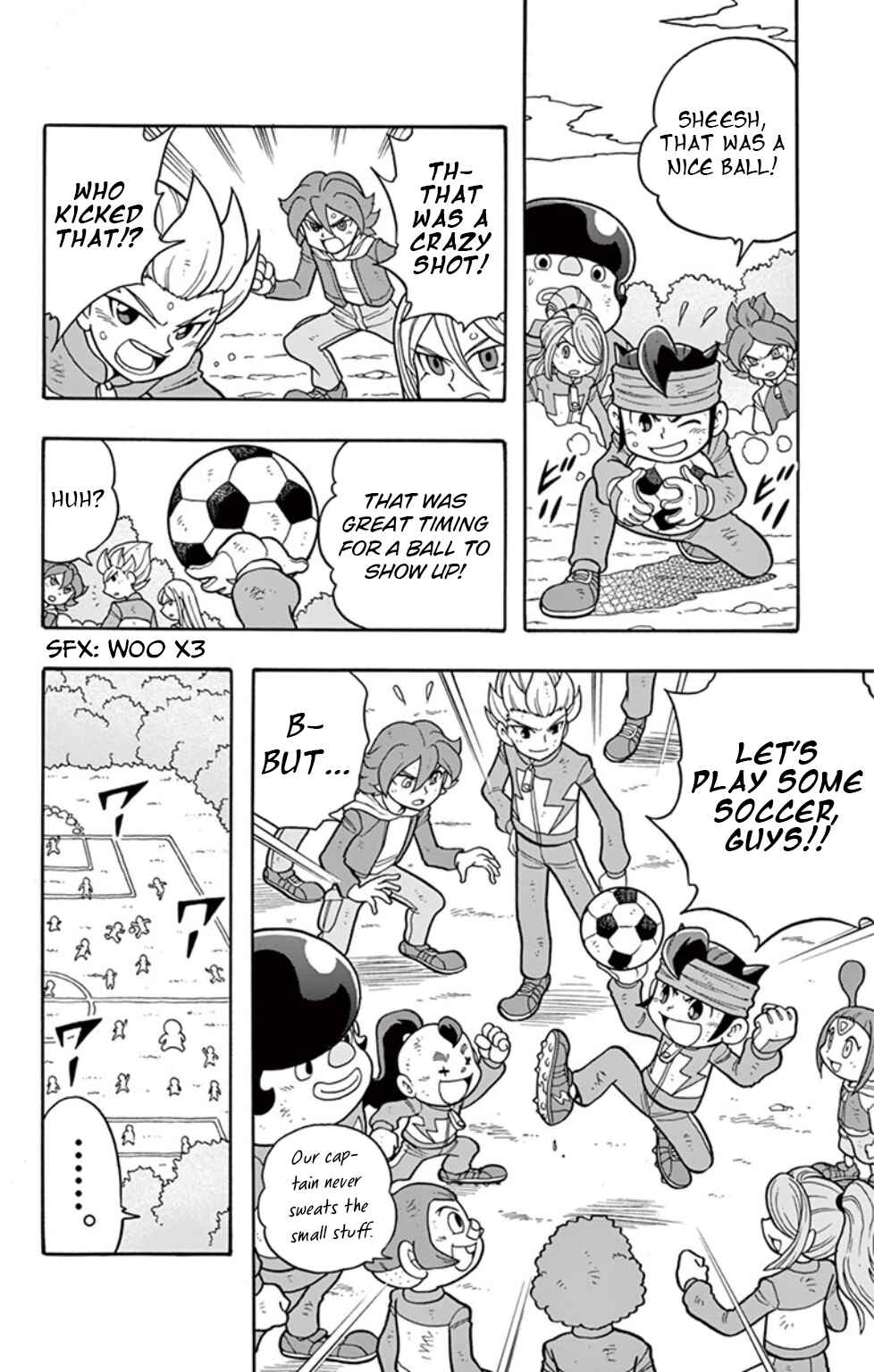 Page 20 Chapter 9 Inazuma Eleven: Baku Gaidenshuu