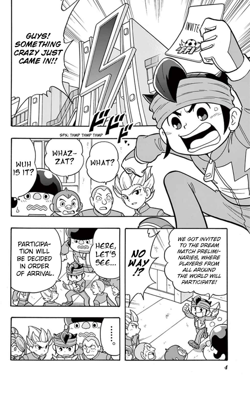 Page 5 Chapter 9 Inazuma Eleven: Baku Gaidenshuu