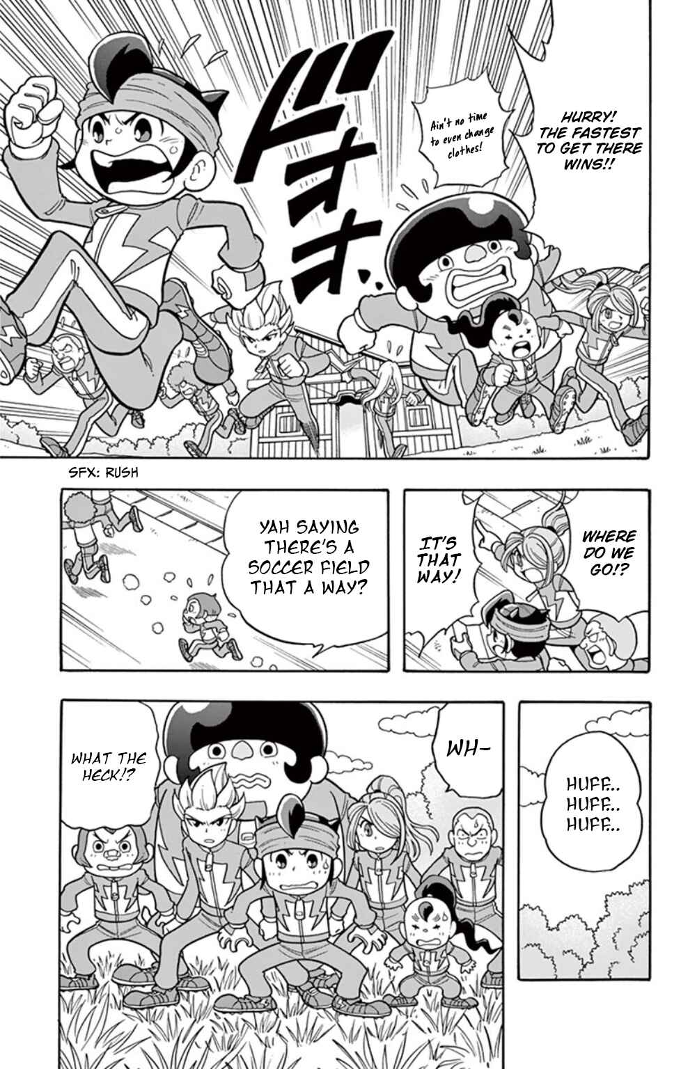 Page 6 Chapter 9 Inazuma Eleven: Baku Gaidenshuu