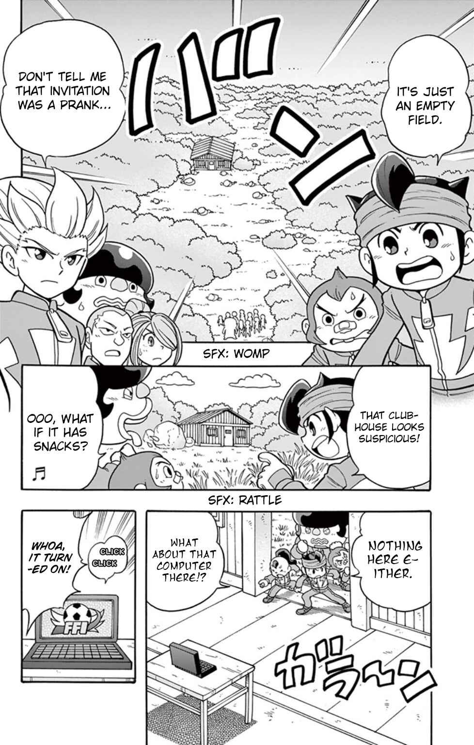 Page 7 Chapter 9 Inazuma Eleven: Baku Gaidenshuu