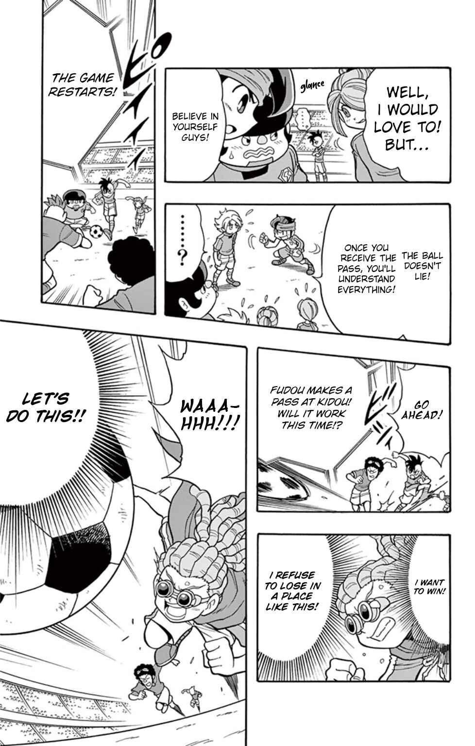 Page 9 Chapter 7 Inazuma Eleven: Baku Gaidenshuu
