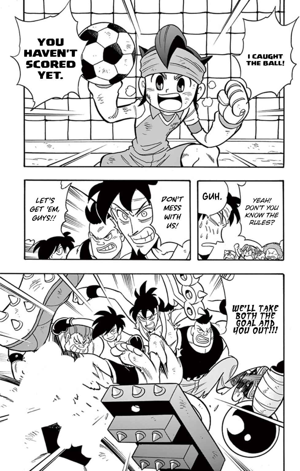Page 11 Chapter 2 Inazuma Eleven: Baku Gaidenshuu