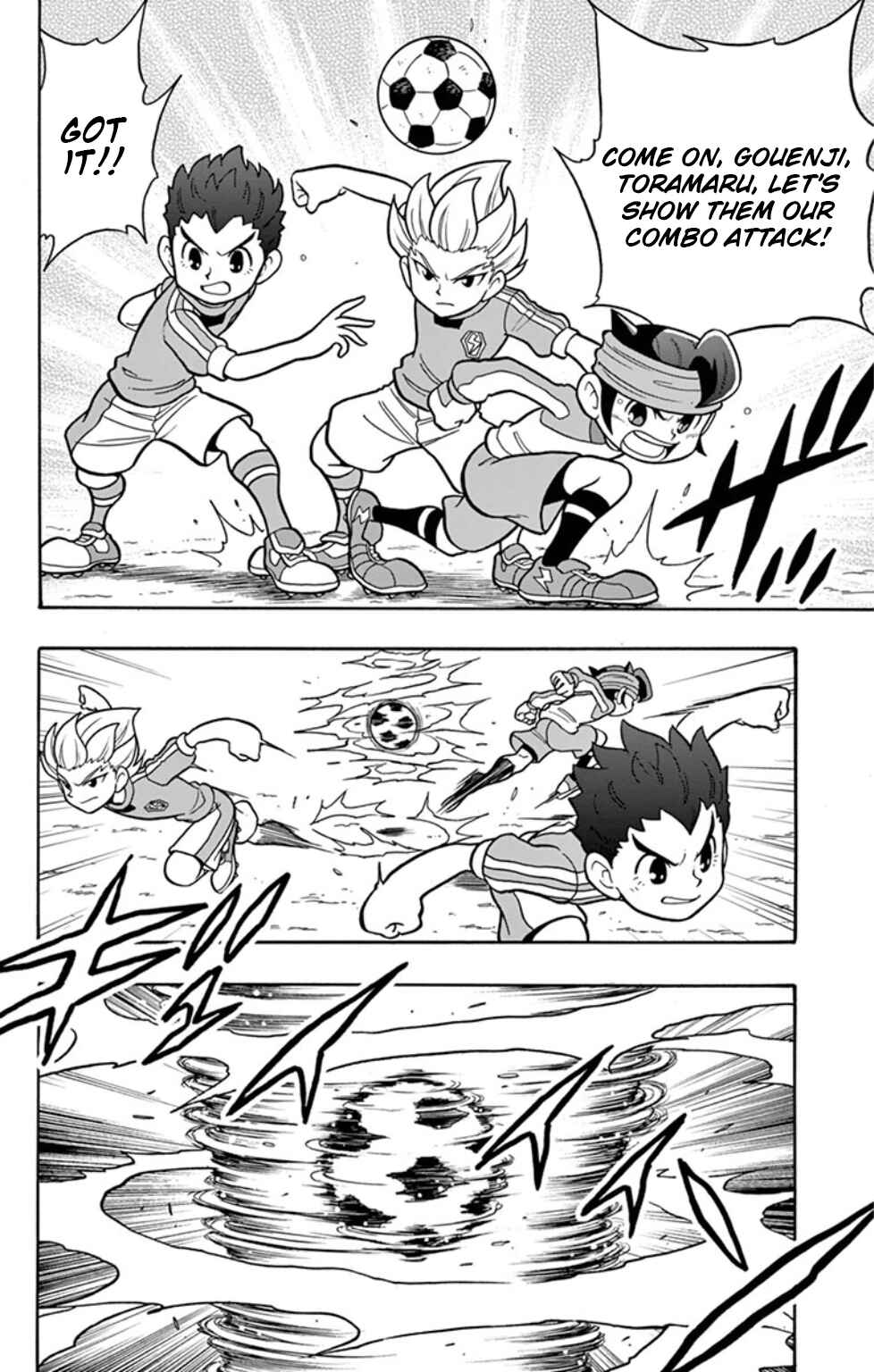 Page 10 Chapter 13 Inazuma Eleven: Baku Gaidenshuu