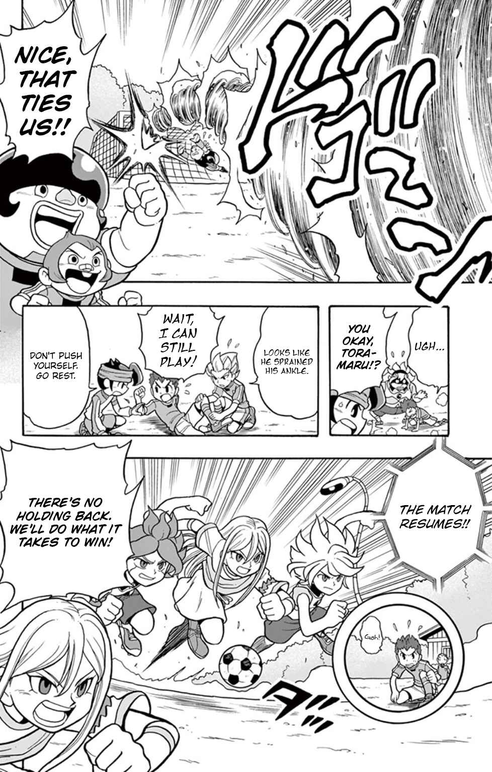 Page 14 Chapter 13 Inazuma Eleven: Baku Gaidenshuu