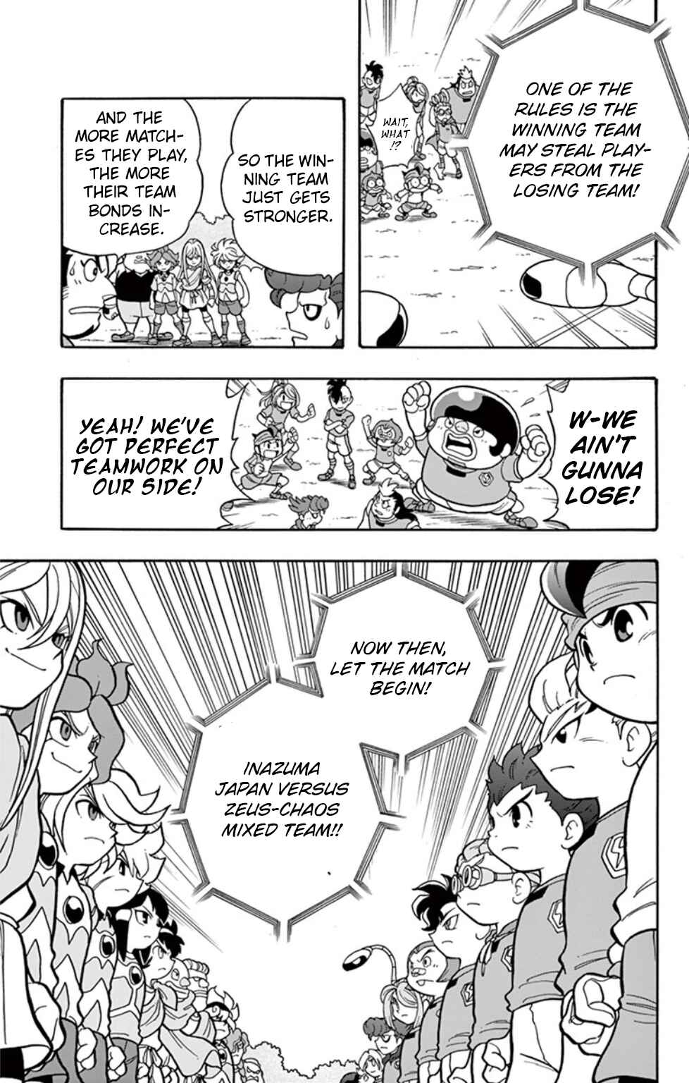 Page 5 Chapter 13 Inazuma Eleven: Baku Gaidenshuu