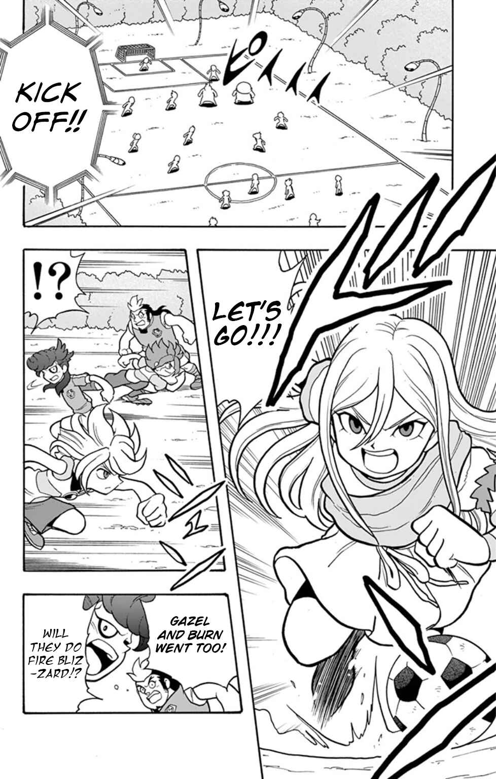 Page 6 Chapter 13 Inazuma Eleven: Baku Gaidenshuu