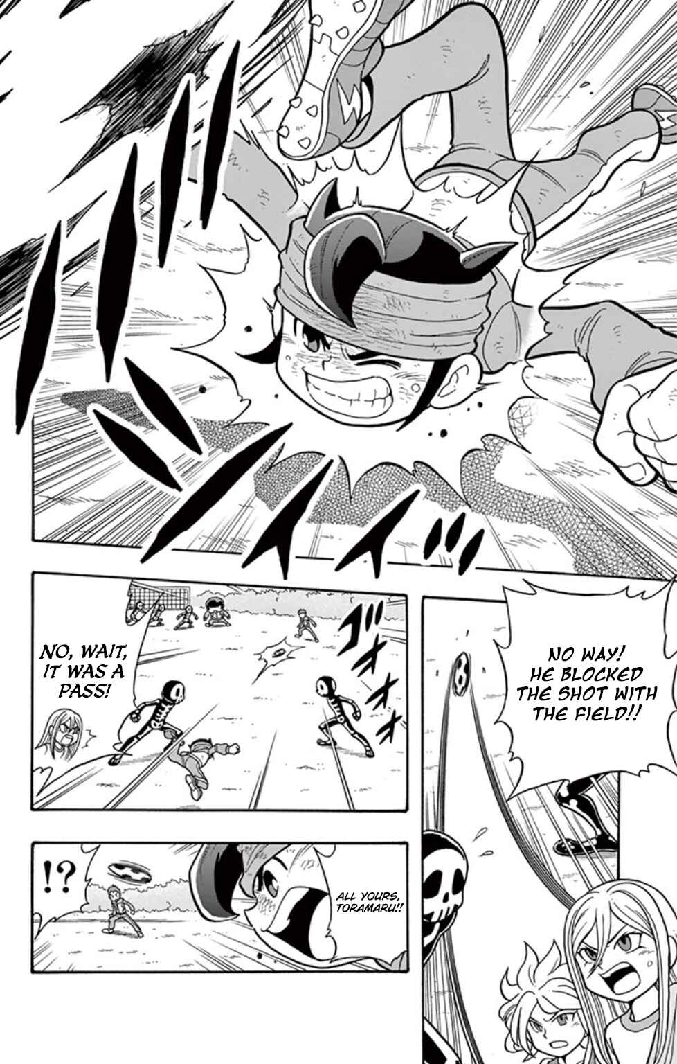 Page 14 Chapter 12 Inazuma Eleven: Baku Gaidenshuu