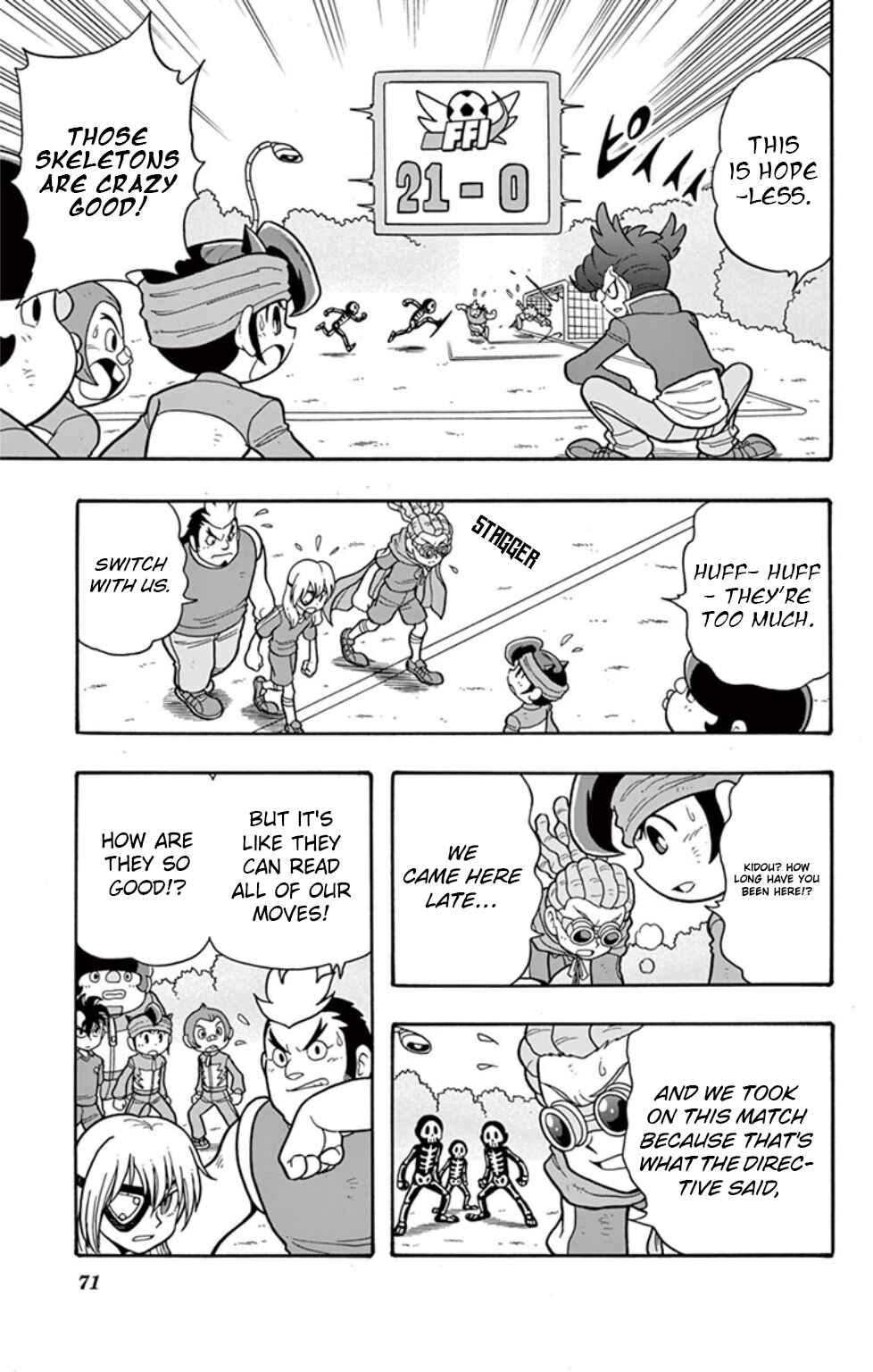 Page 5 Chapter 12 Inazuma Eleven: Baku Gaidenshuu