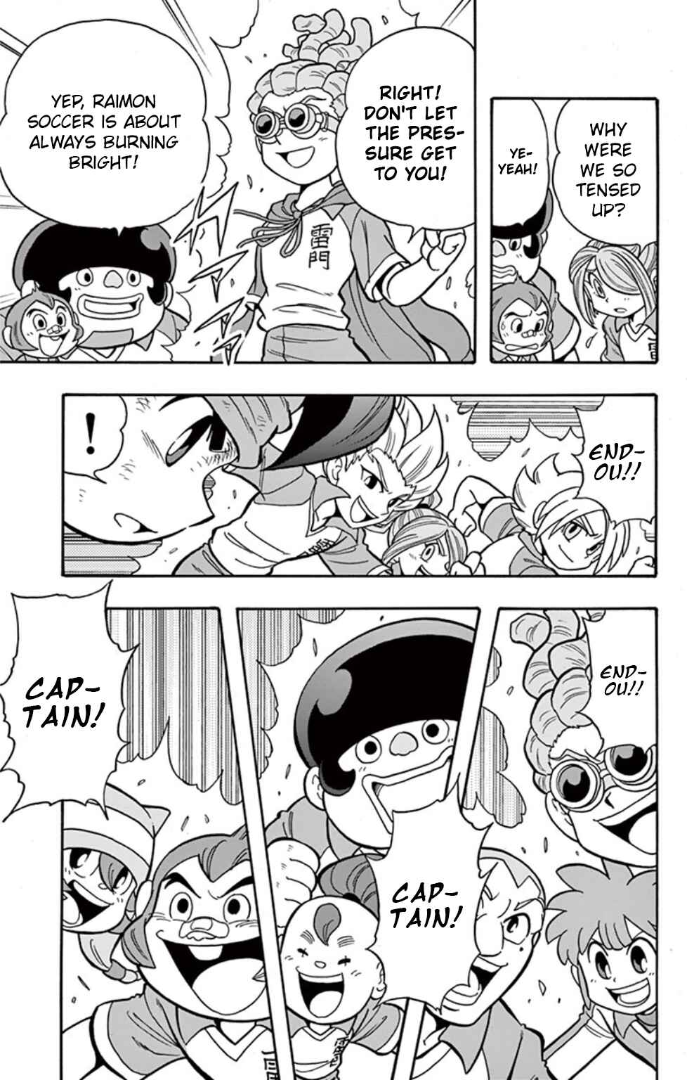 Page 13 Chapter 3 Inazuma Eleven: Baku Gaidenshuu