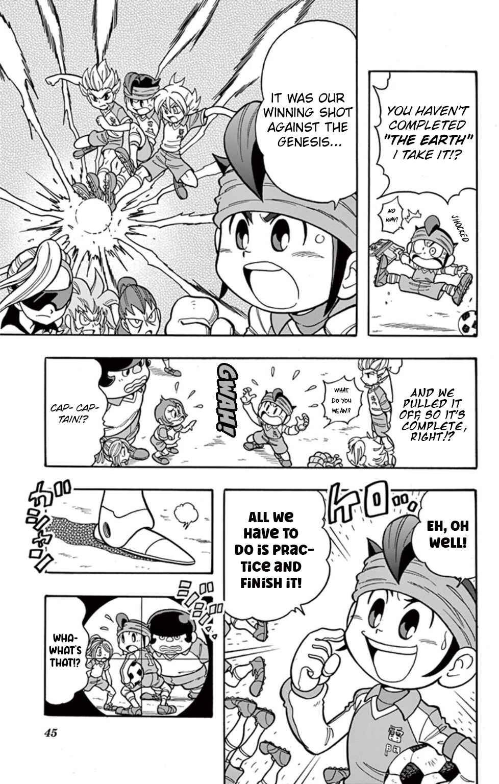 Page 3 Chapter 3 Inazuma Eleven: Baku Gaidenshuu