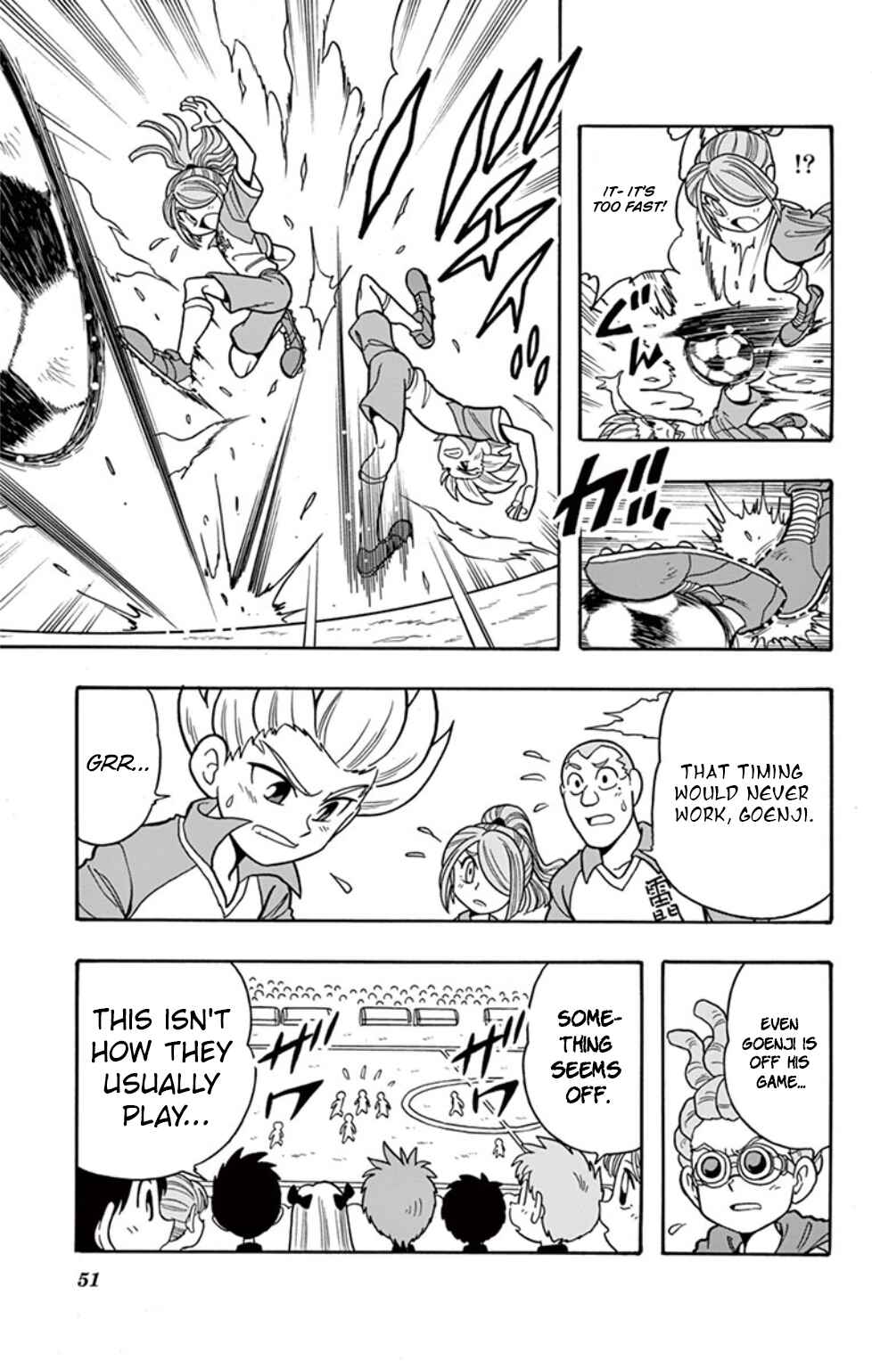 Page 9 Chapter 3 Inazuma Eleven: Baku Gaidenshuu