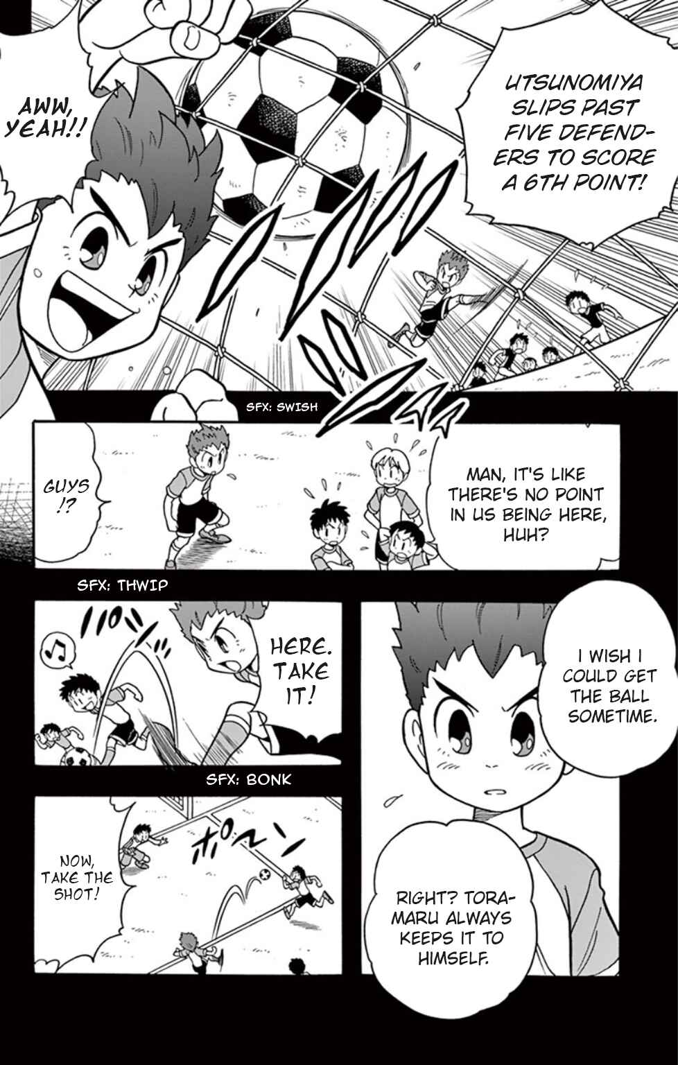 Page 10 Chapter 4 Inazuma Eleven: Baku Gaidenshuu