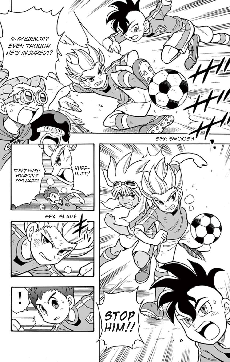 Page 12 Chapter 4 Inazuma Eleven: Baku Gaidenshuu