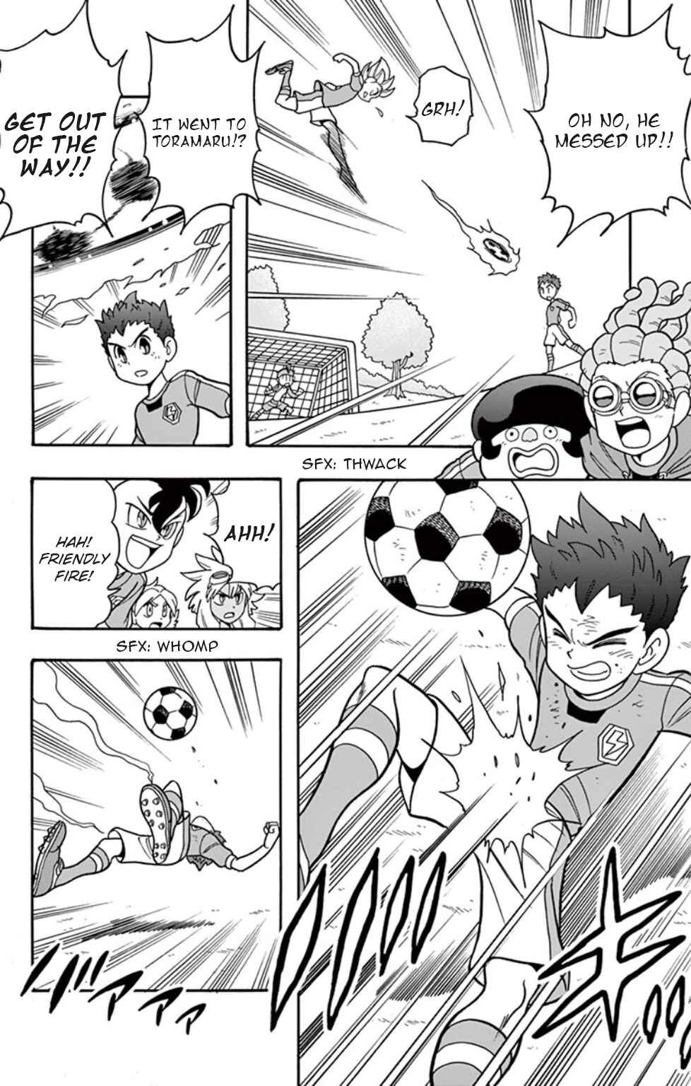 Page 14 Chapter 4 Inazuma Eleven: Baku Gaidenshuu