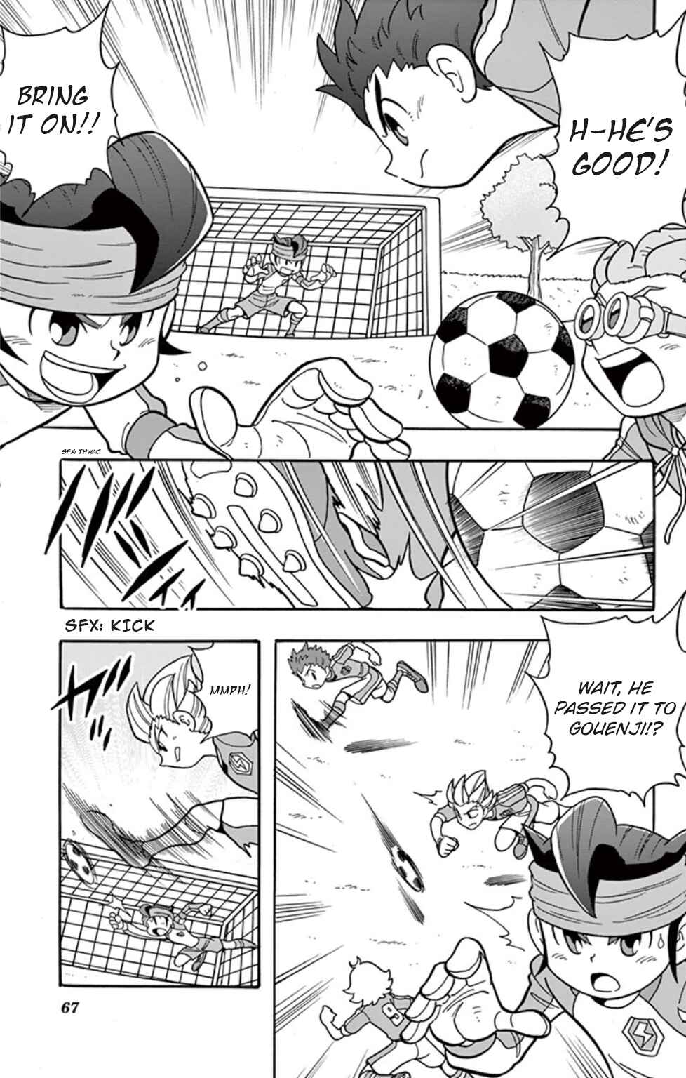 Page 5 Chapter 4 Inazuma Eleven: Baku Gaidenshuu