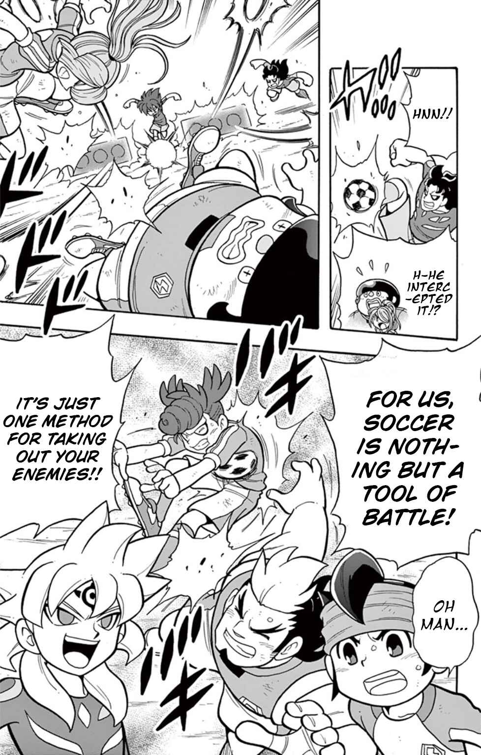 Page 11 Chapter 15 Inazuma Eleven: Baku Gaidenshuu