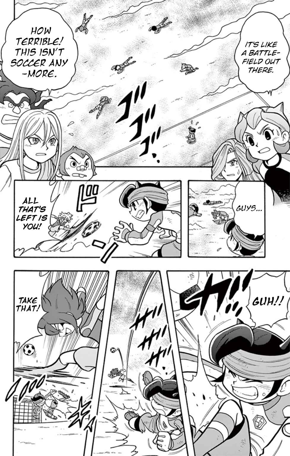 Page 12 Chapter 15 Inazuma Eleven: Baku Gaidenshuu