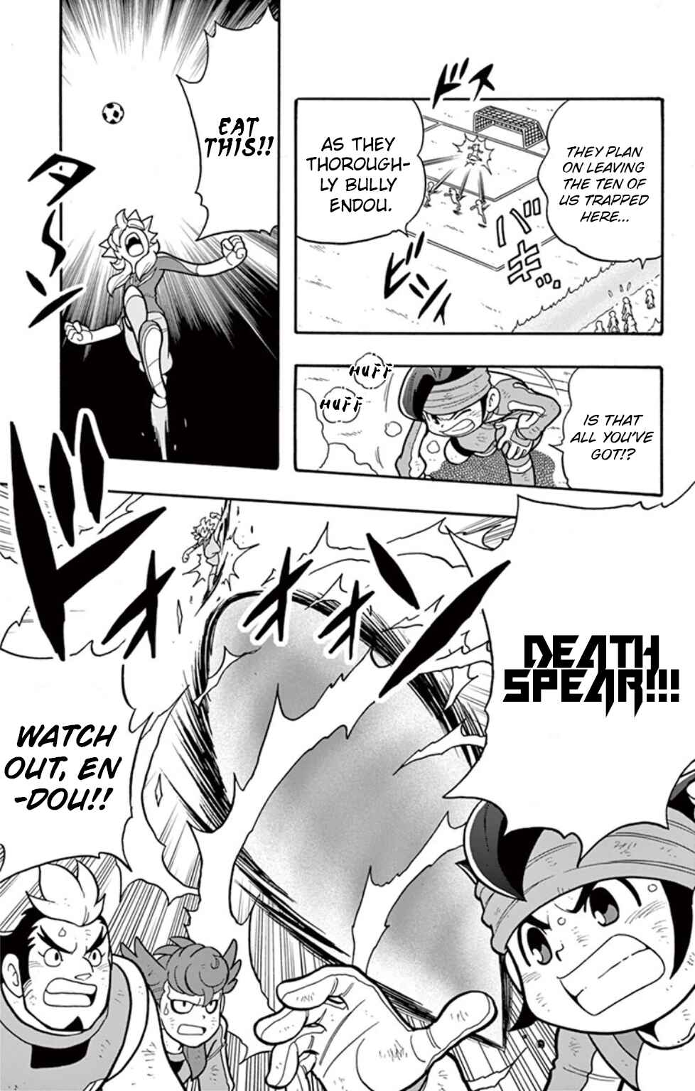 Page 13 Chapter 15 Inazuma Eleven: Baku Gaidenshuu