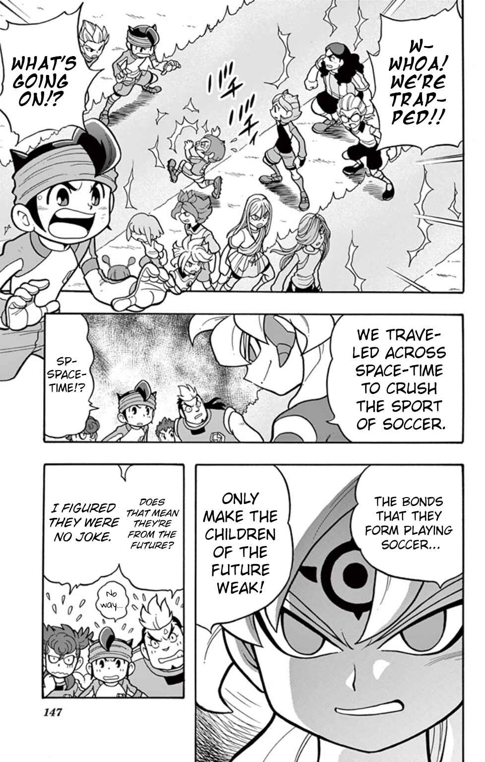 Page 3 Chapter 15 Inazuma Eleven: Baku Gaidenshuu