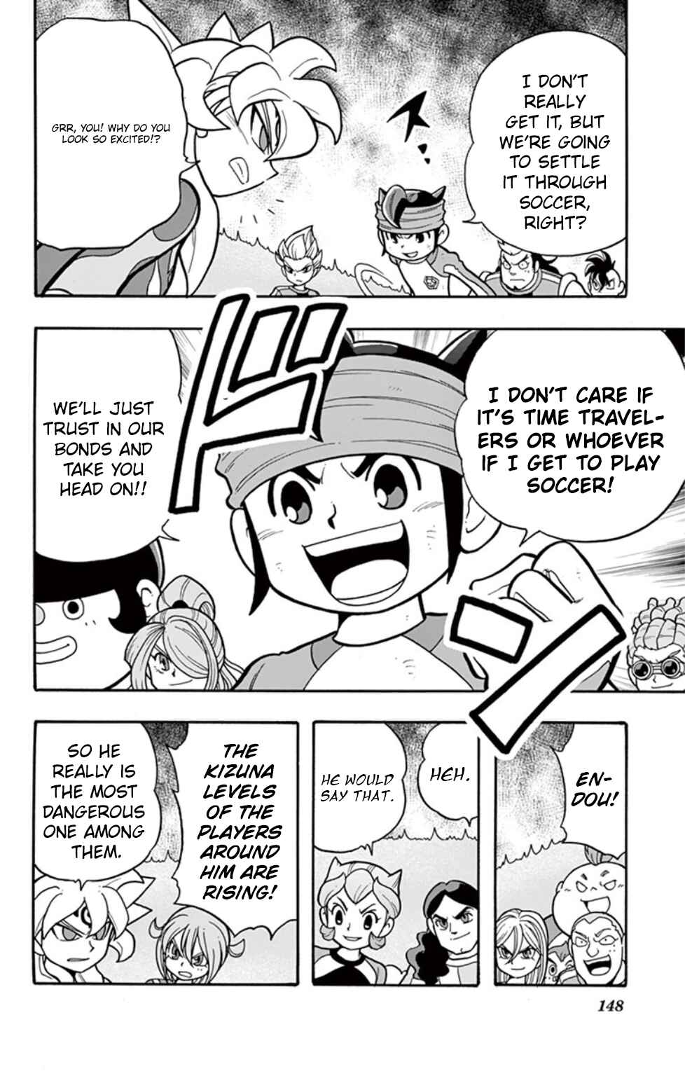 Page 4 Chapter 15 Inazuma Eleven: Baku Gaidenshuu