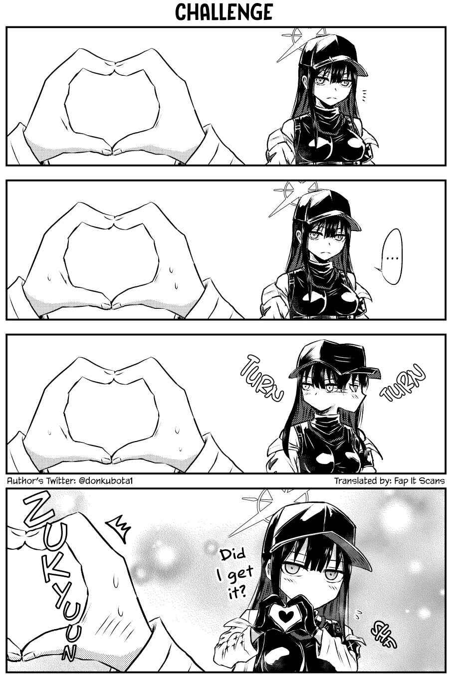 Page 1 Chapter 4 Blue Archive - Kubokens Saori Shorts