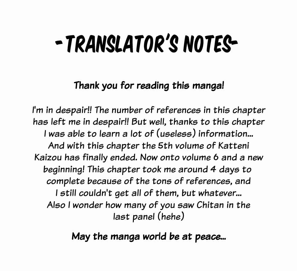 Page 21 Chapter 57 Kaizou Does What He Wants