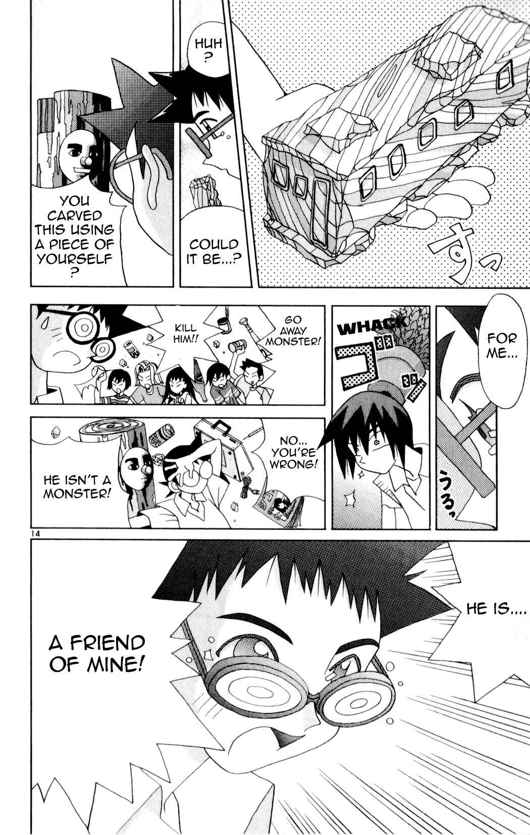 Page 14 Chapter 20 Kaizou Does What He Wants