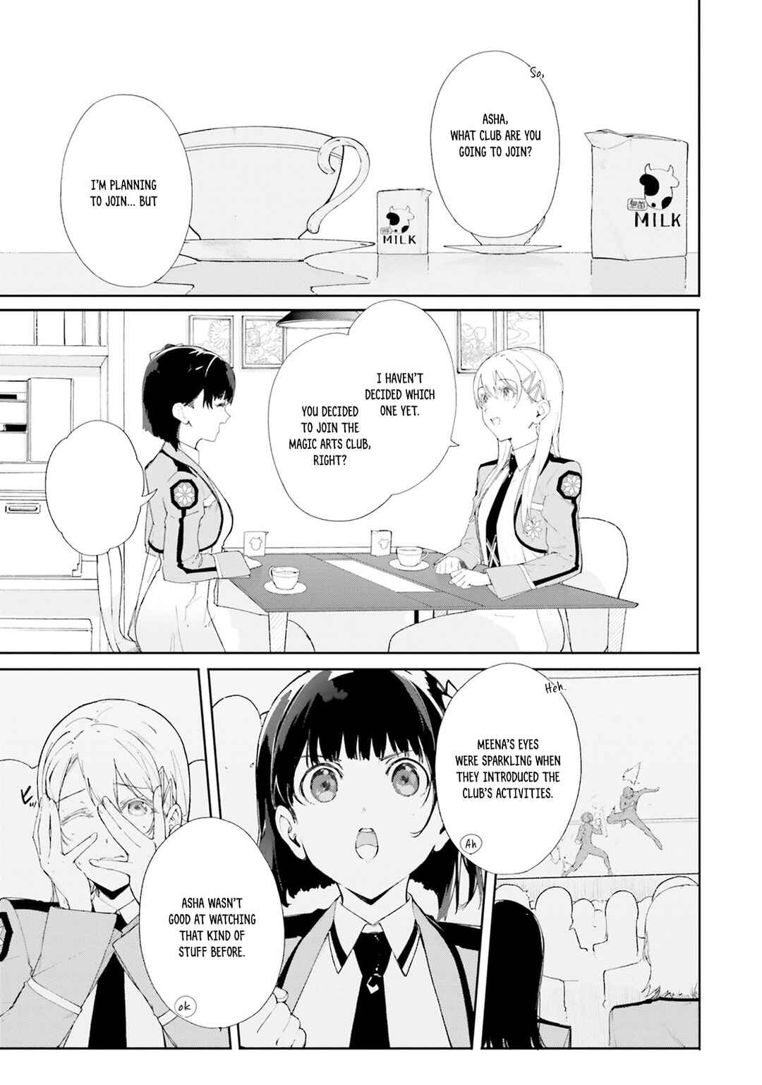 Page 10 Chapter 3 Shin Mahouka Koukou no Rettousei - Cygnus no Otome-tachi