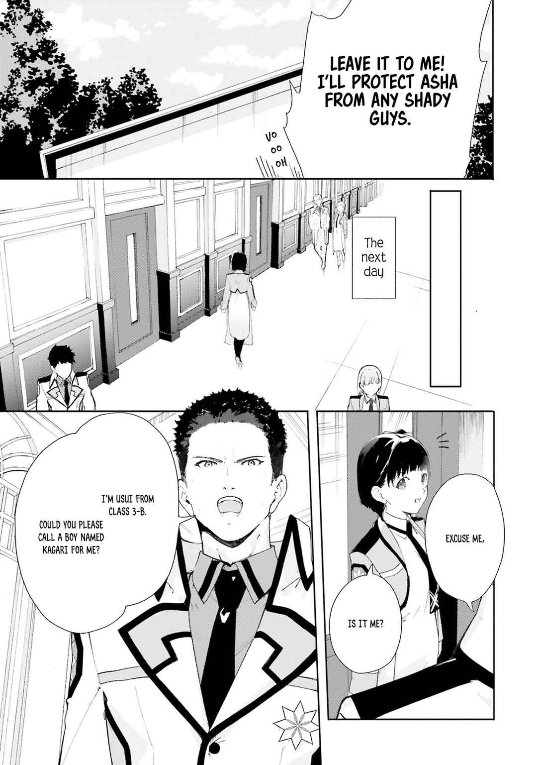 Page 12 Chapter 3 Shin Mahouka Koukou no Rettousei - Cygnus no Otome-tachi
