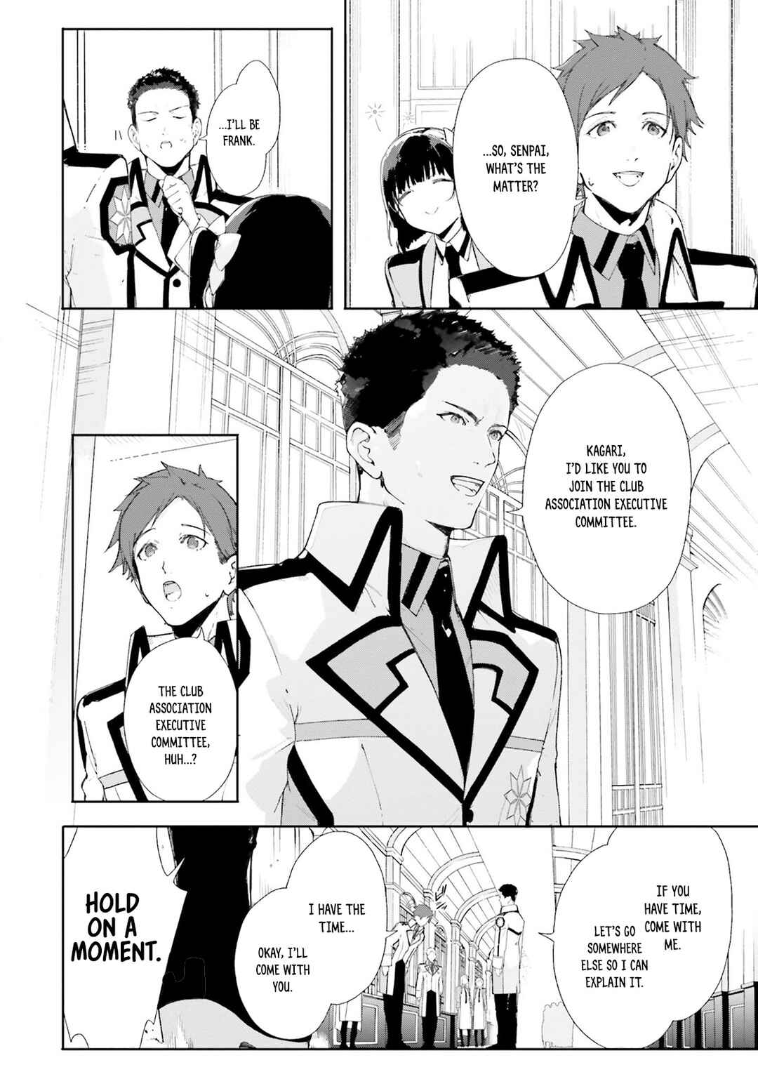 Page 15 Chapter 3 Shin Mahouka Koukou no Rettousei - Cygnus no Otome-tachi