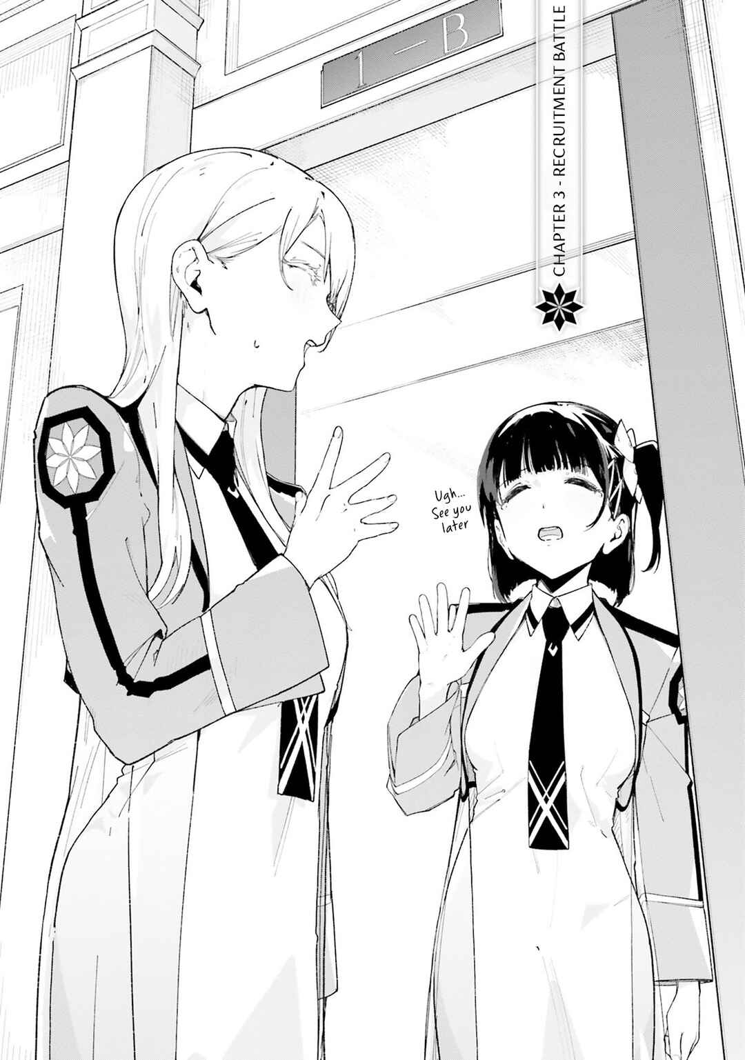 Page 2 Chapter 3 Shin Mahouka Koukou no Rettousei - Cygnus no Otome-tachi