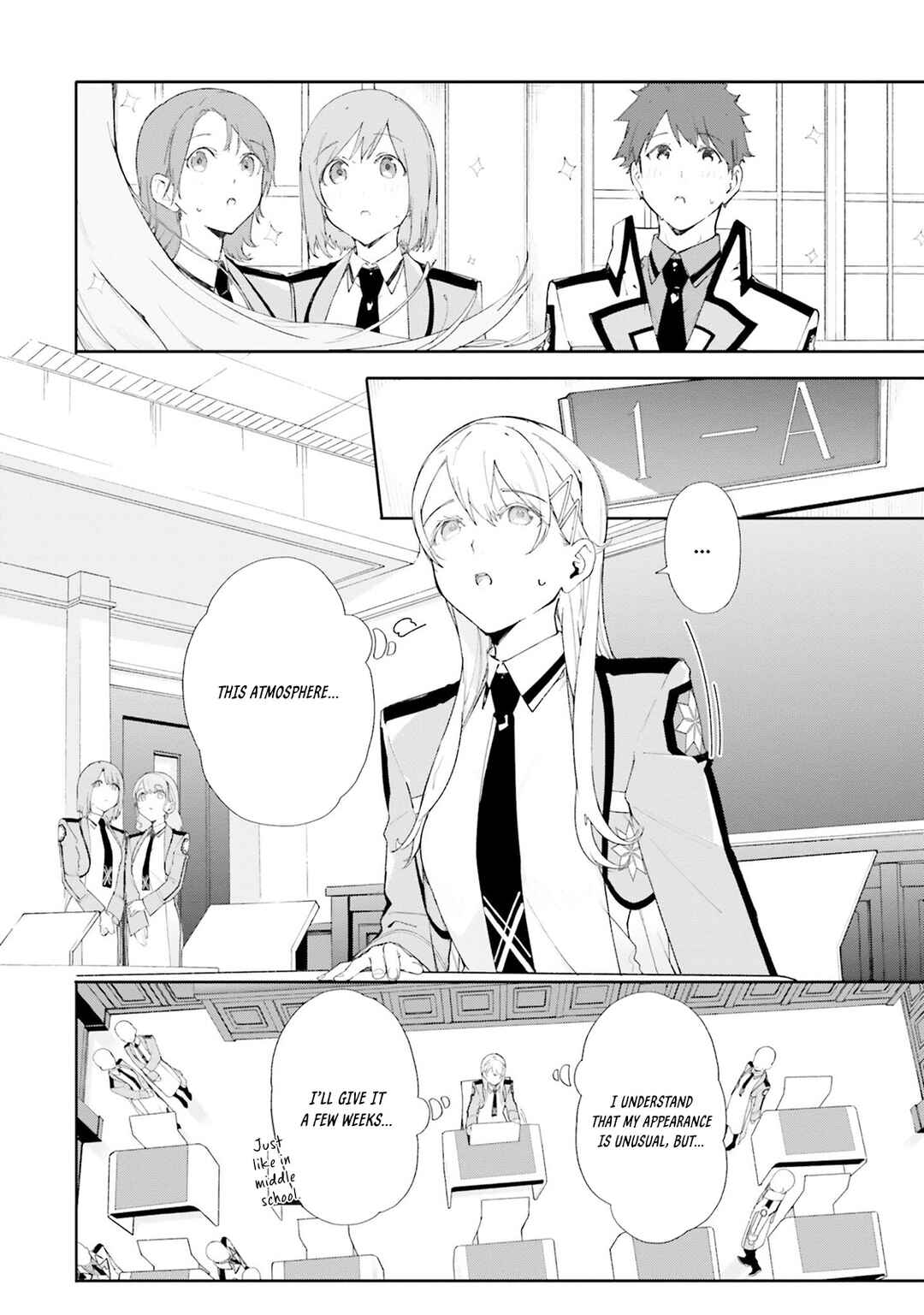 Page 3 Chapter 3 Shin Mahouka Koukou no Rettousei - Cygnus no Otome-tachi