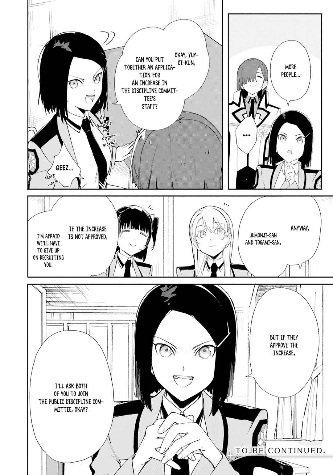 Page 37 Chapter 3 Shin Mahouka Koukou no Rettousei - Cygnus no Otome-tachi