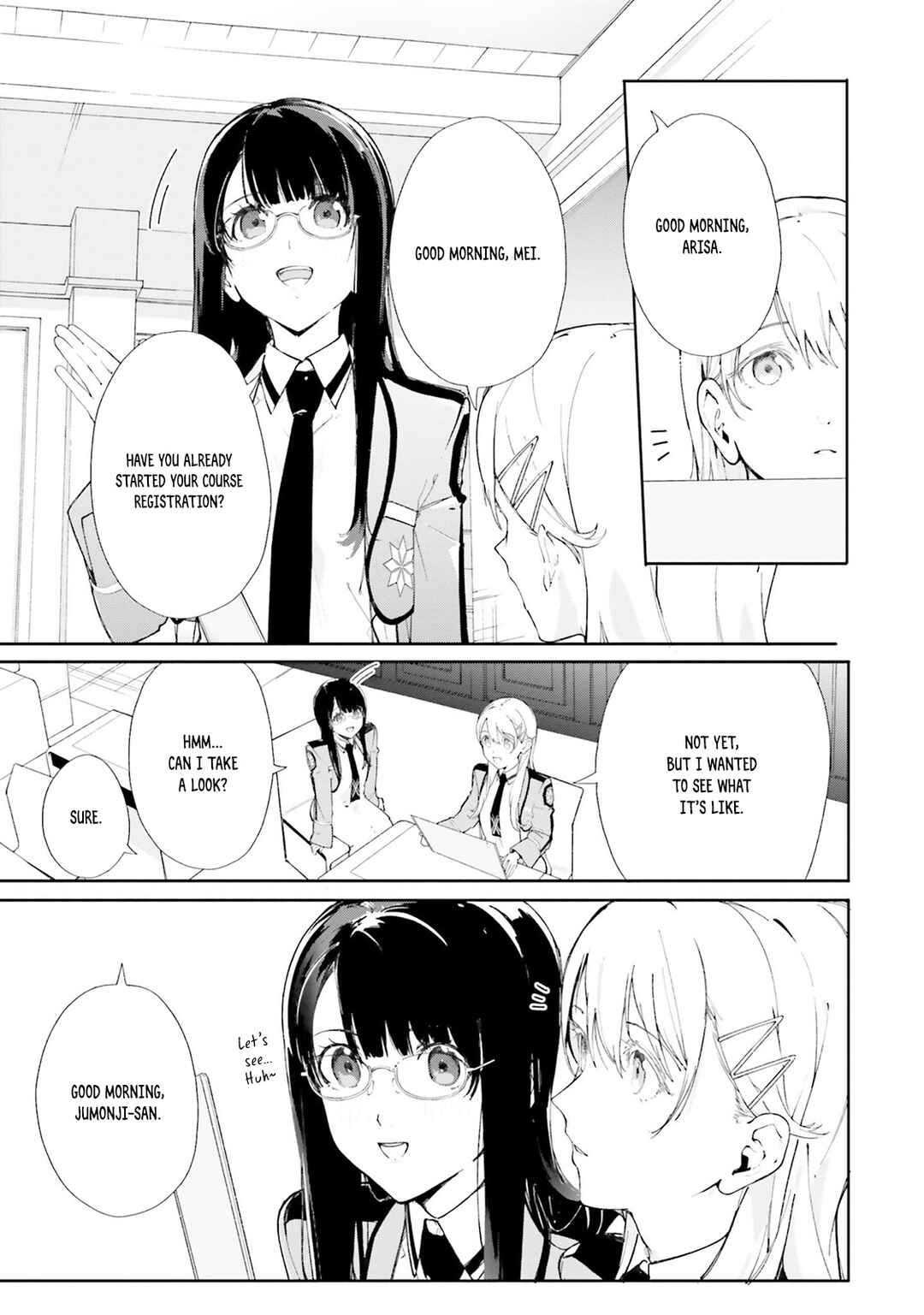 Page 4 Chapter 3 Shin Mahouka Koukou no Rettousei - Cygnus no Otome-tachi