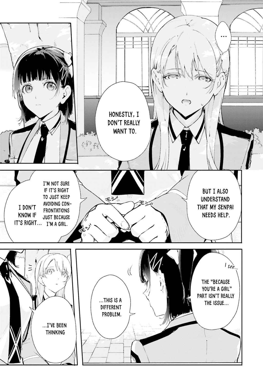 Page 12 Chapter 5 Shin Mahouka Koukou no Rettousei - Cygnus no Otome-tachi