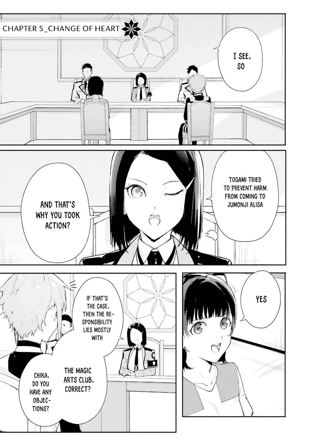 Page 2 Chapter 5 Shin Mahouka Koukou no Rettousei - Cygnus no Otome-tachi